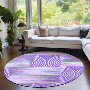 Chantille ACN540 Purple Rug