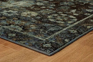 Andorra 7124A Navy/ Blue Rug