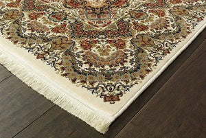 Masterpiece 5560W Ivory/ Multi Rug