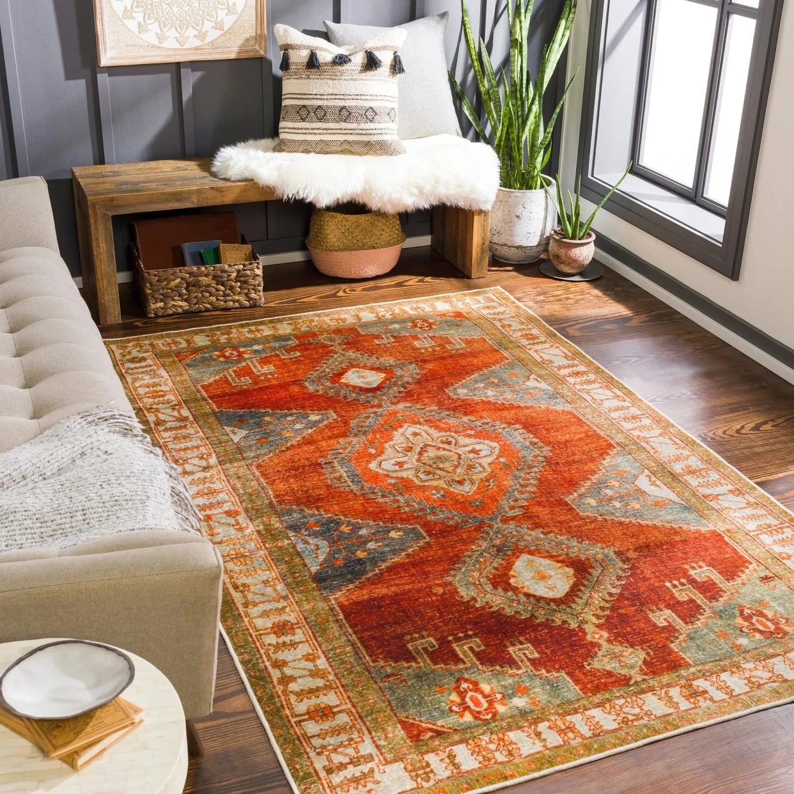 The Psychology of Orange: Boosting Energy and Creativity with Orange Rugs - Rug & Home