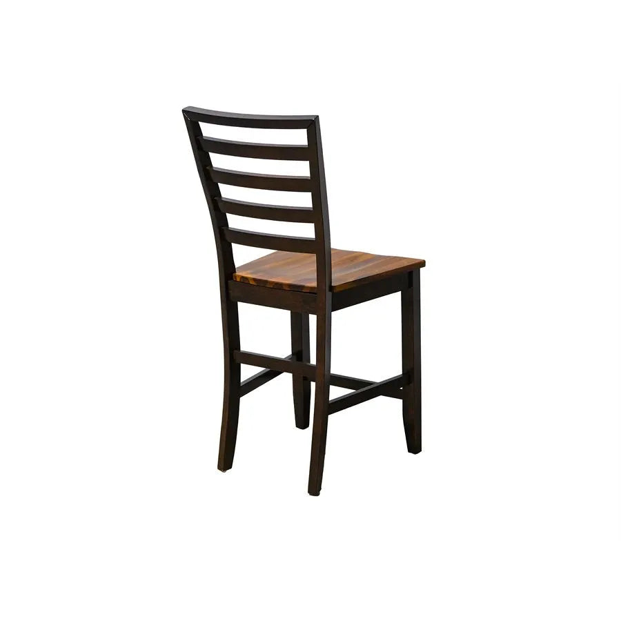 Melissa Ladderback Barstool Caramel & Burnt Sugar