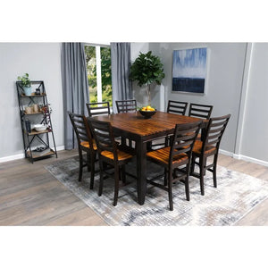 Melissa Ladderback Barstool Caramel & Burnt Sugar