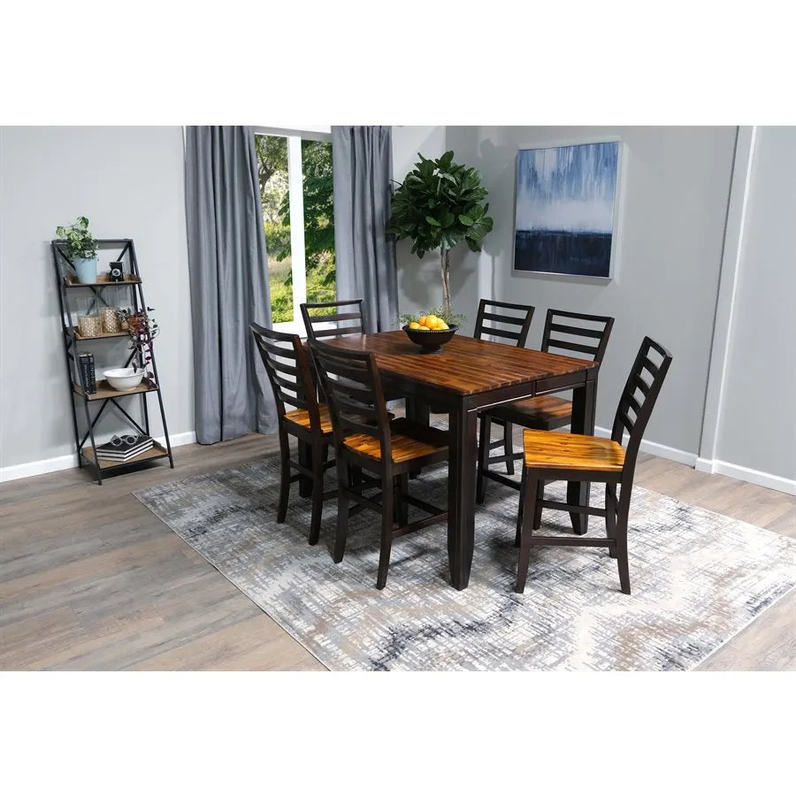 Melissa Gathering Height Table Caramel & Burnt Sugar