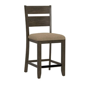 Sarasota 6 Piece Gathering Height Table Set Mangrove & Dark Brown