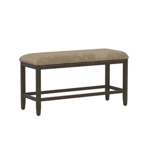 Sarasota 6 Piece Gathering Height Table Set Mangrove & Dark Brown