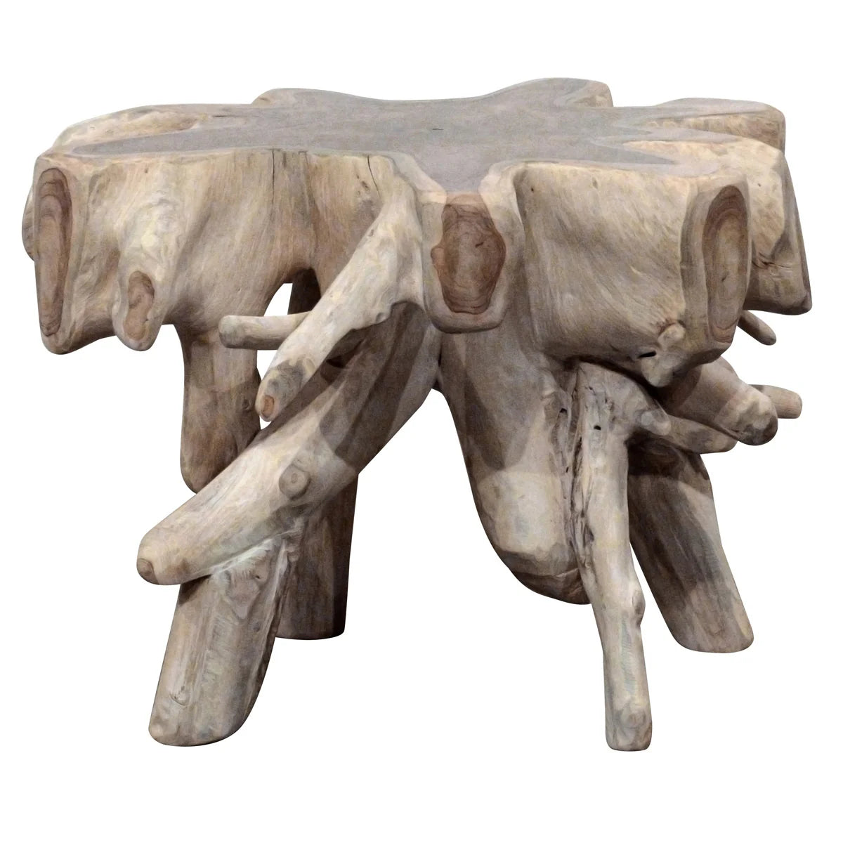 Cypress End Table Natural White Wash