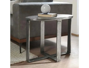 Flores 27" Oval End Table