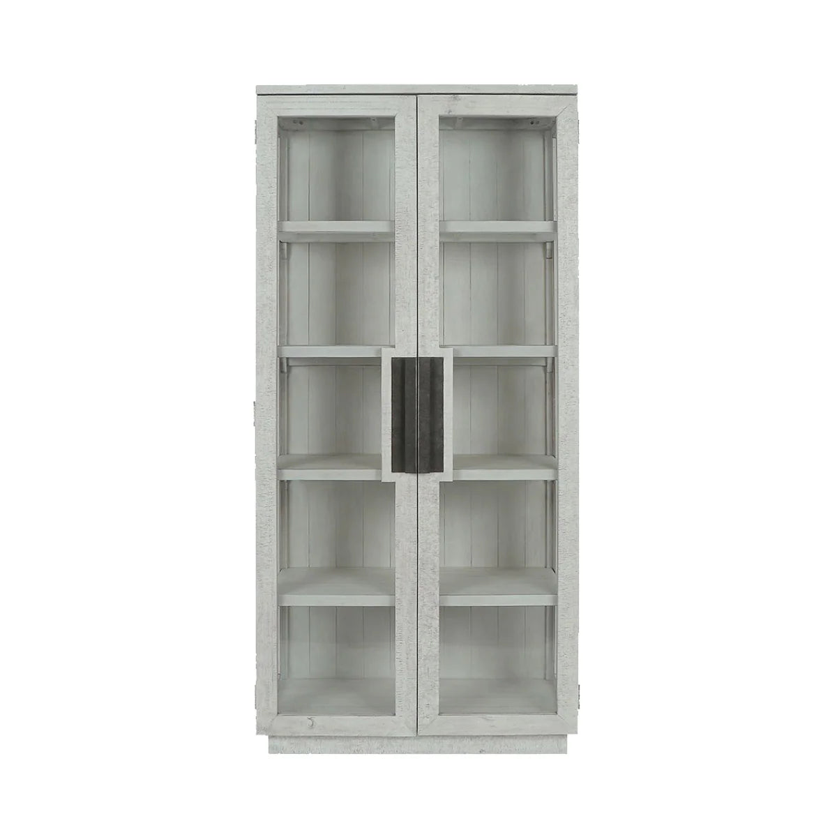 Larson 82" Tall Cabinet White Wash
