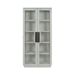 Larson 82" Tall Cabinet White Wash