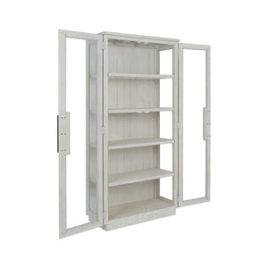 Larson 82" Tall Cabinet White Wash