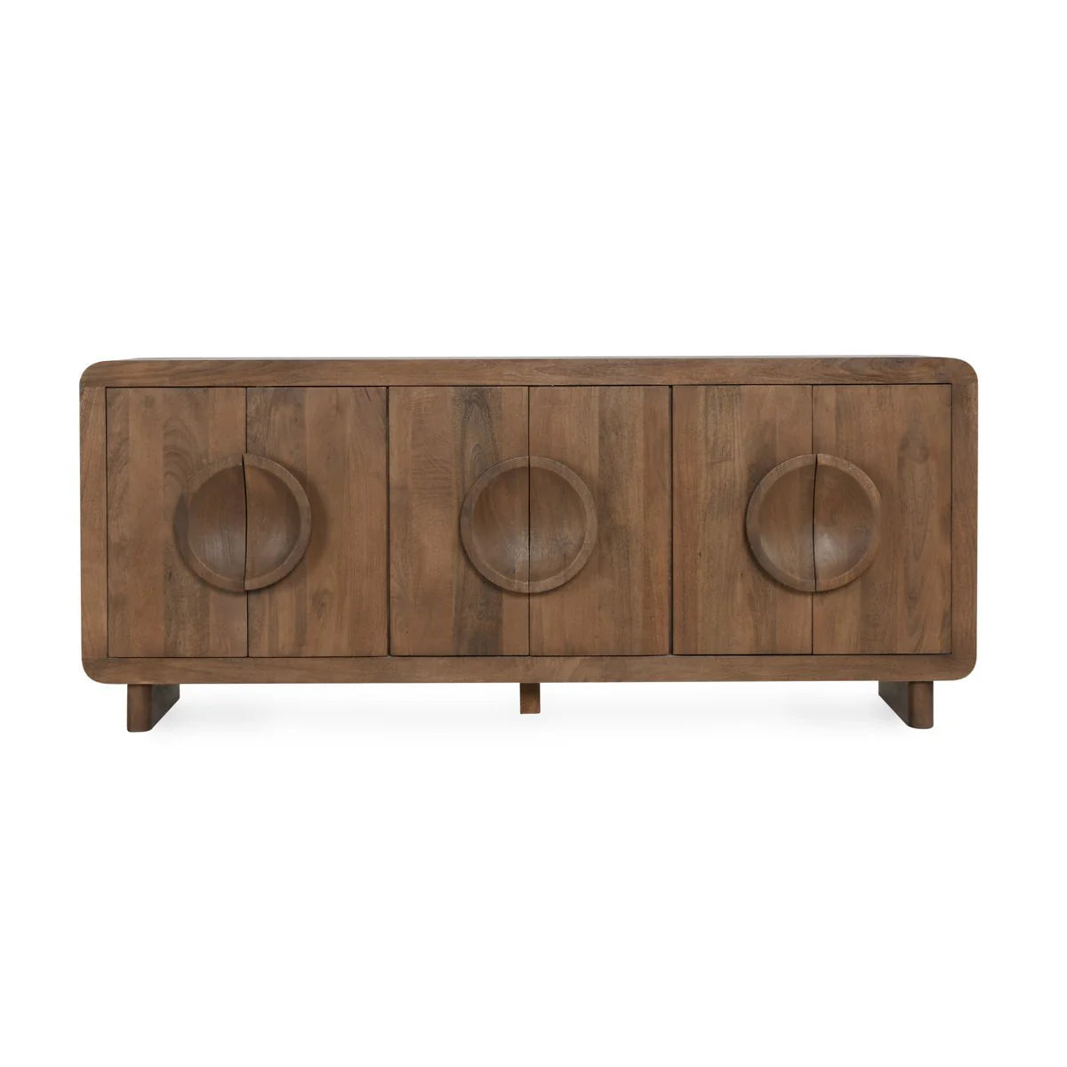 Vally Mango Wood 6Dr Buffet Natural