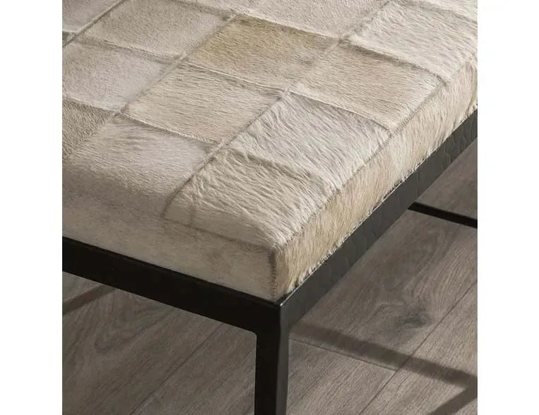 Achen Hide 28" Bench Blonde