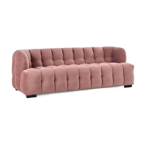 Petra Velvet 90" Sofa Blush