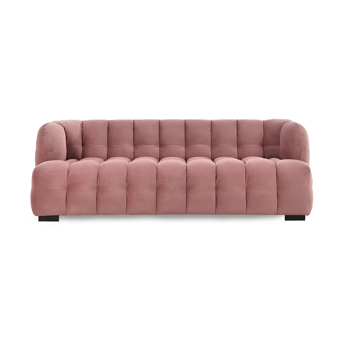 Petra Velvet 90" Sofa Blush