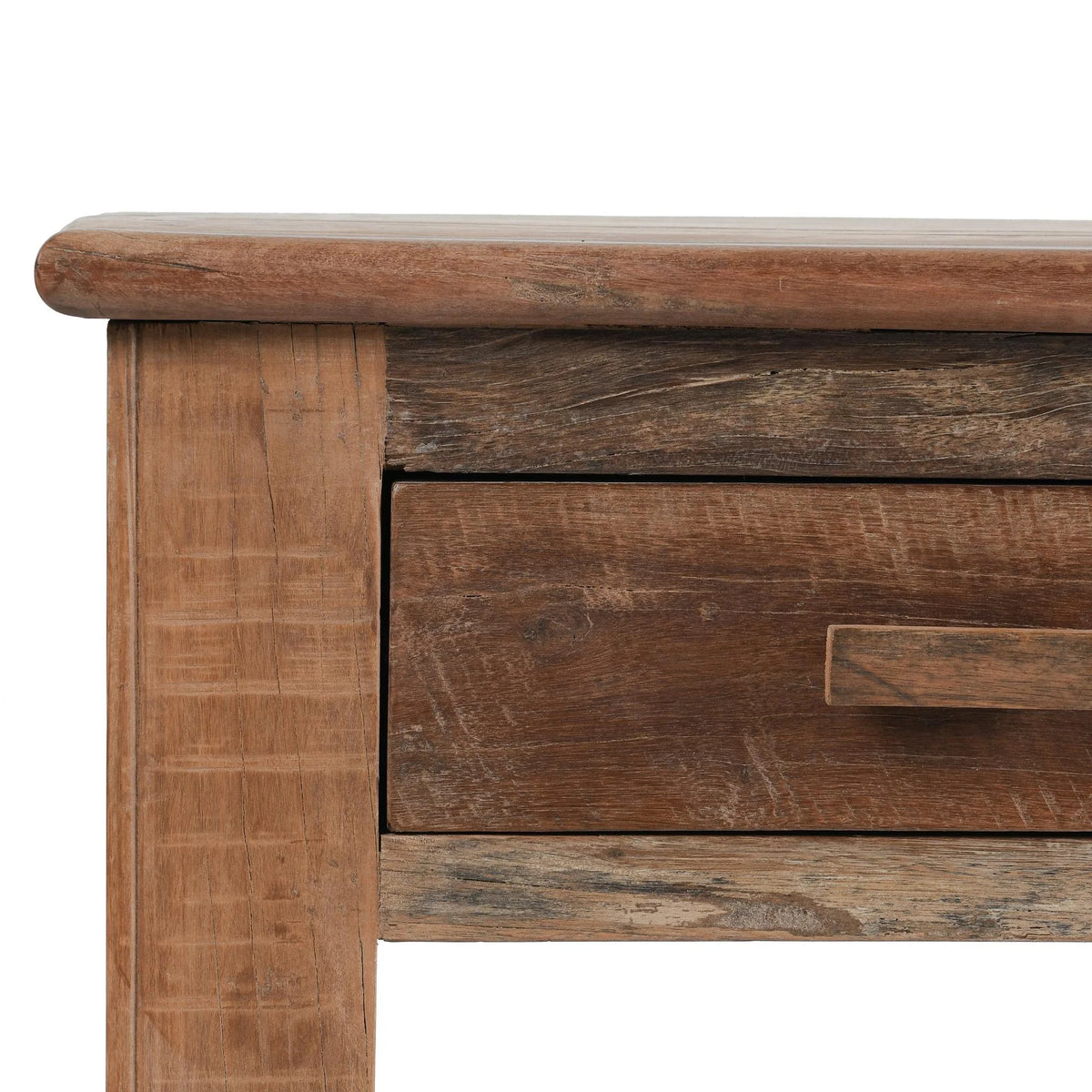 Ezra Reclaimed Wood 6Dwr Console Table Natural