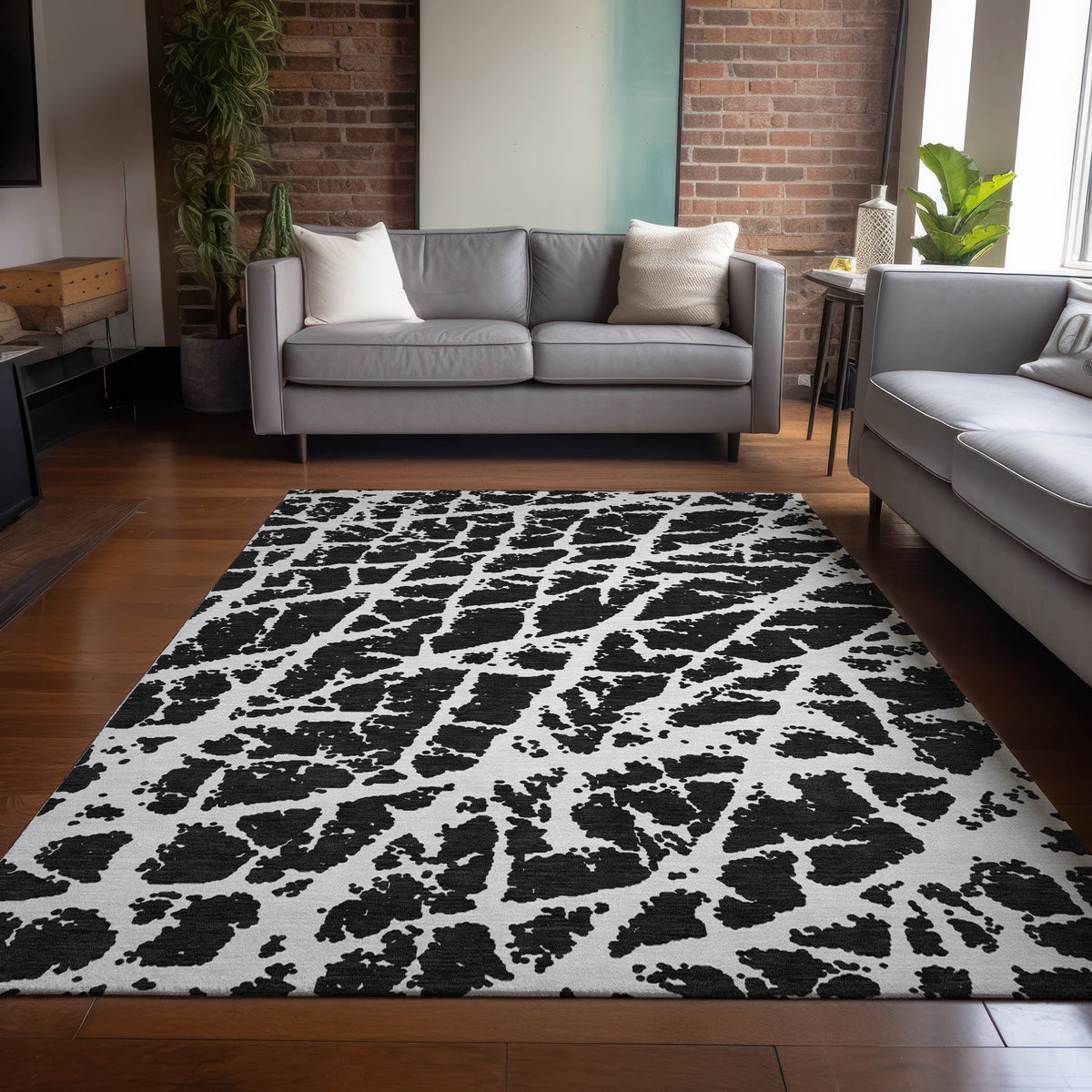 Chantille ACN501 Black Rug