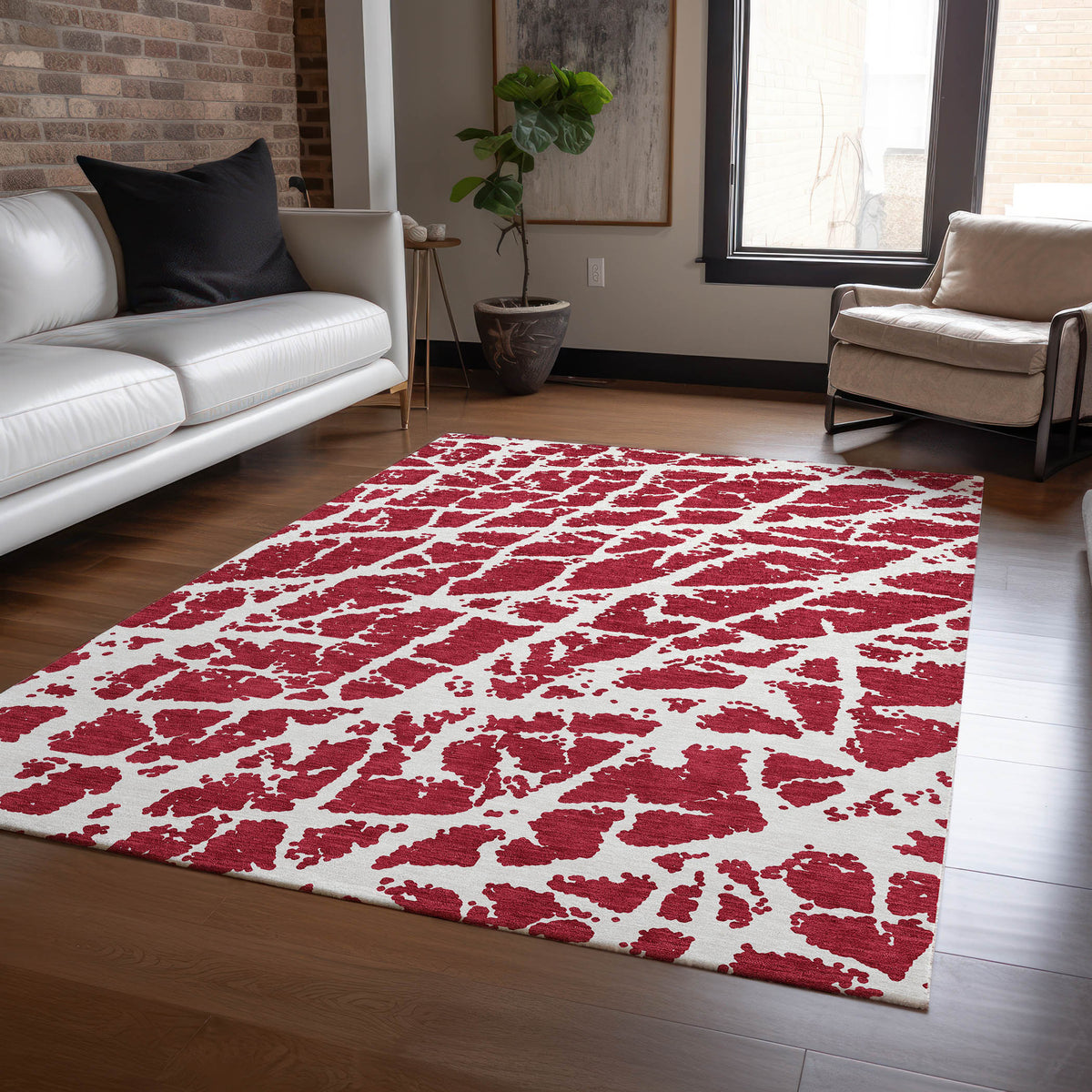 Chantille ACN501 Red Rug