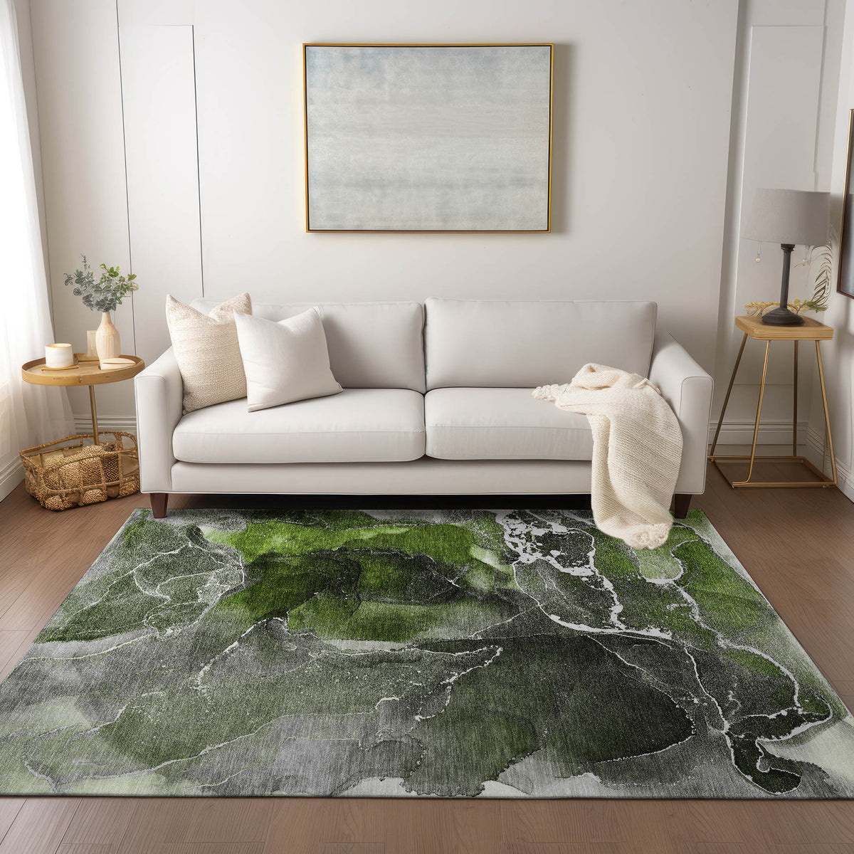 Chantille ACN503 Green Rug