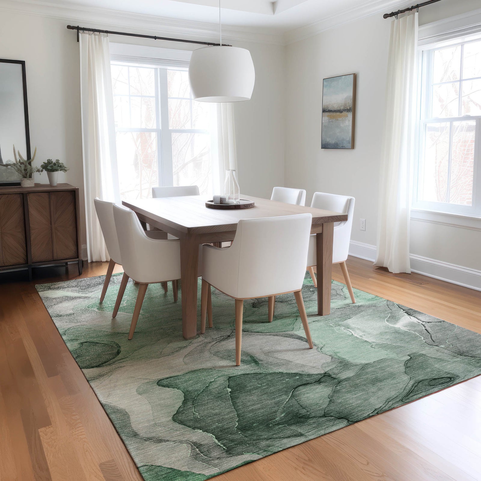 Chantille ACN504 Green Rug