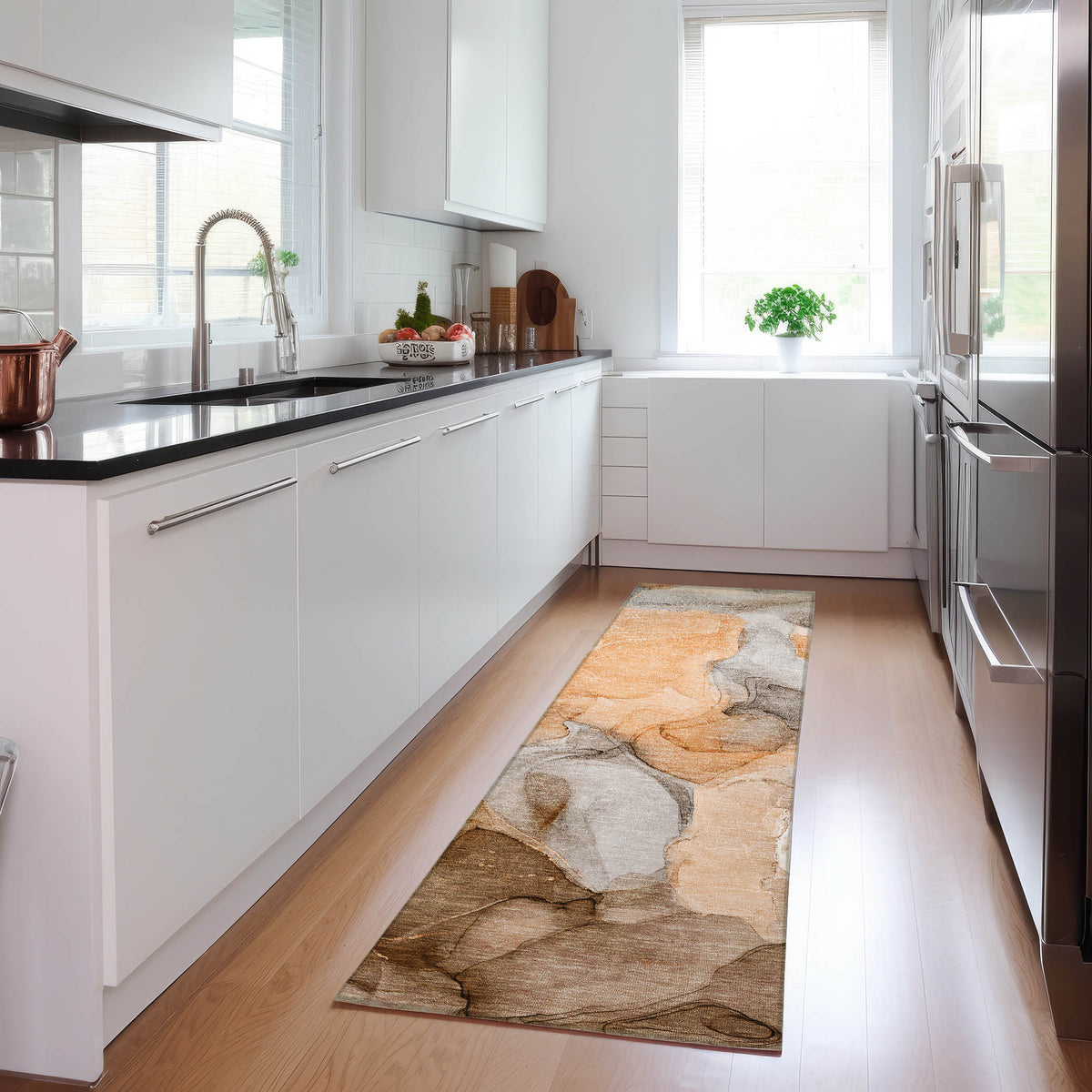 Chantille ACN504 Orange Rug