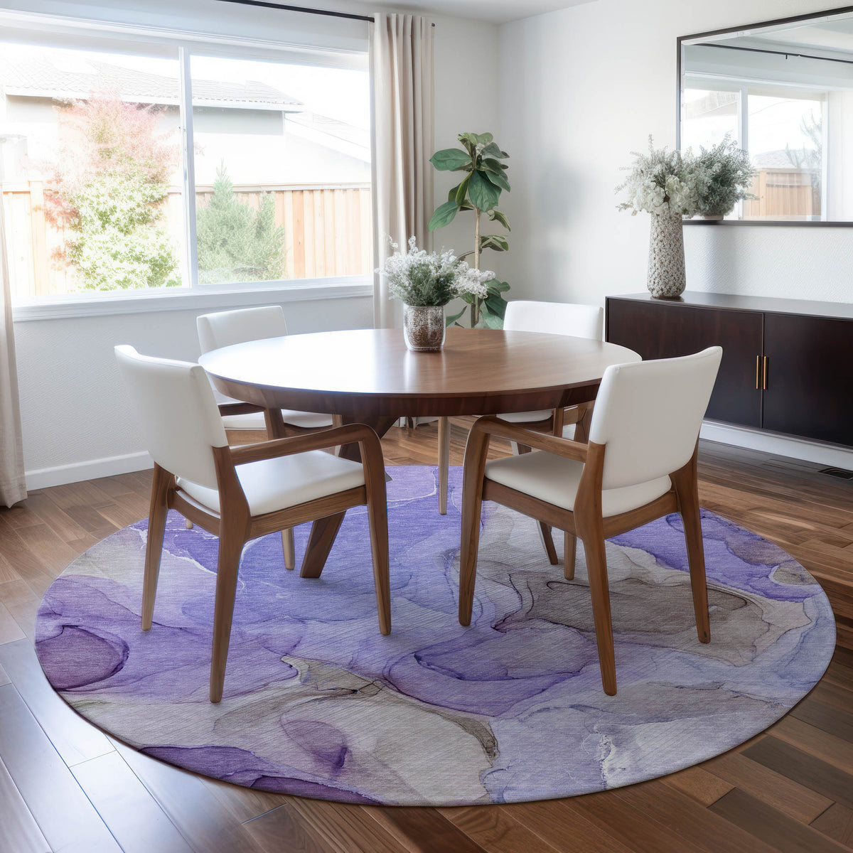 Chantille ACN504 Purple Rug