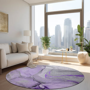 Chantille ACN506 Purple Rug