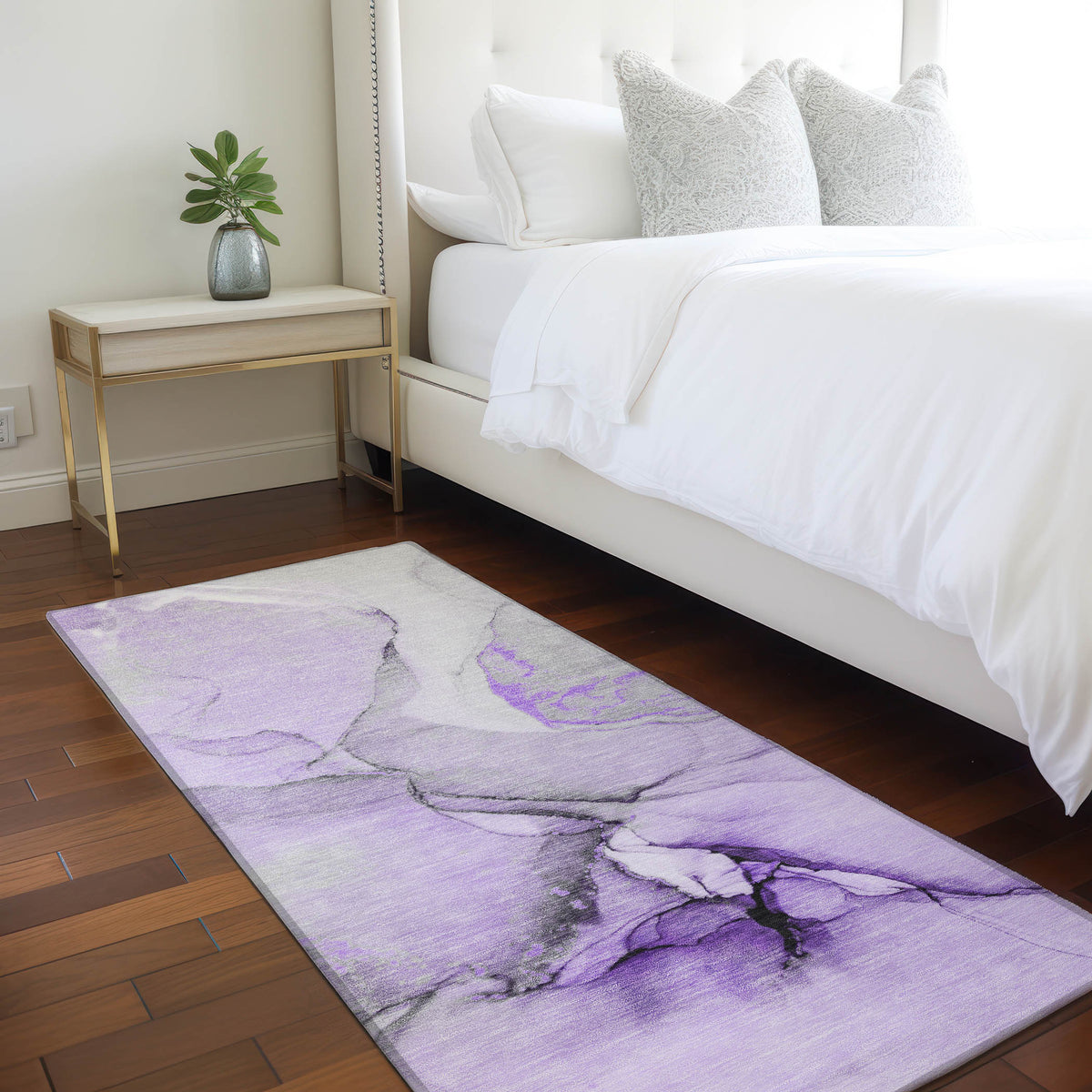 Chantille ACN506 Purple Rug