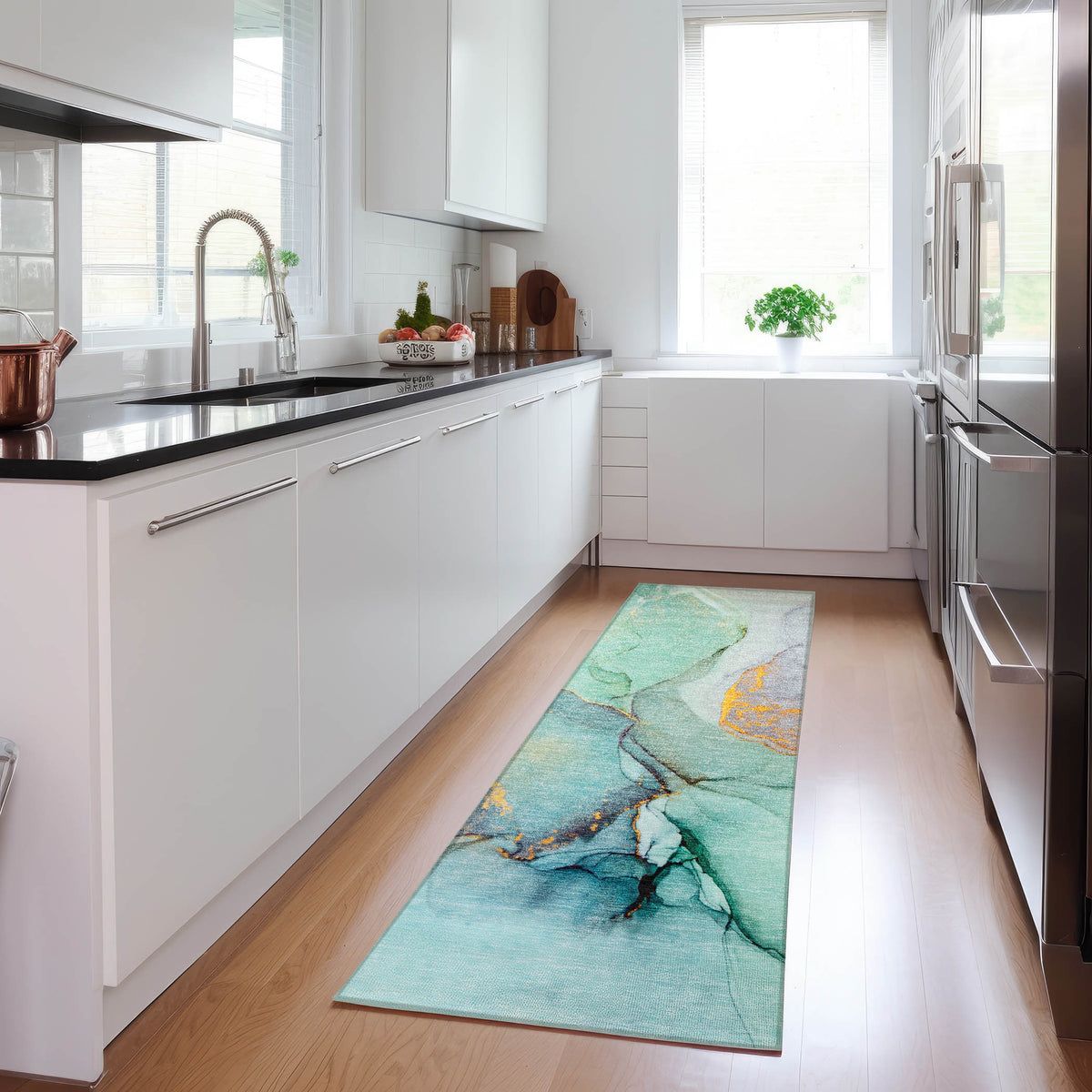 Chantille ACN506 Teal Rug