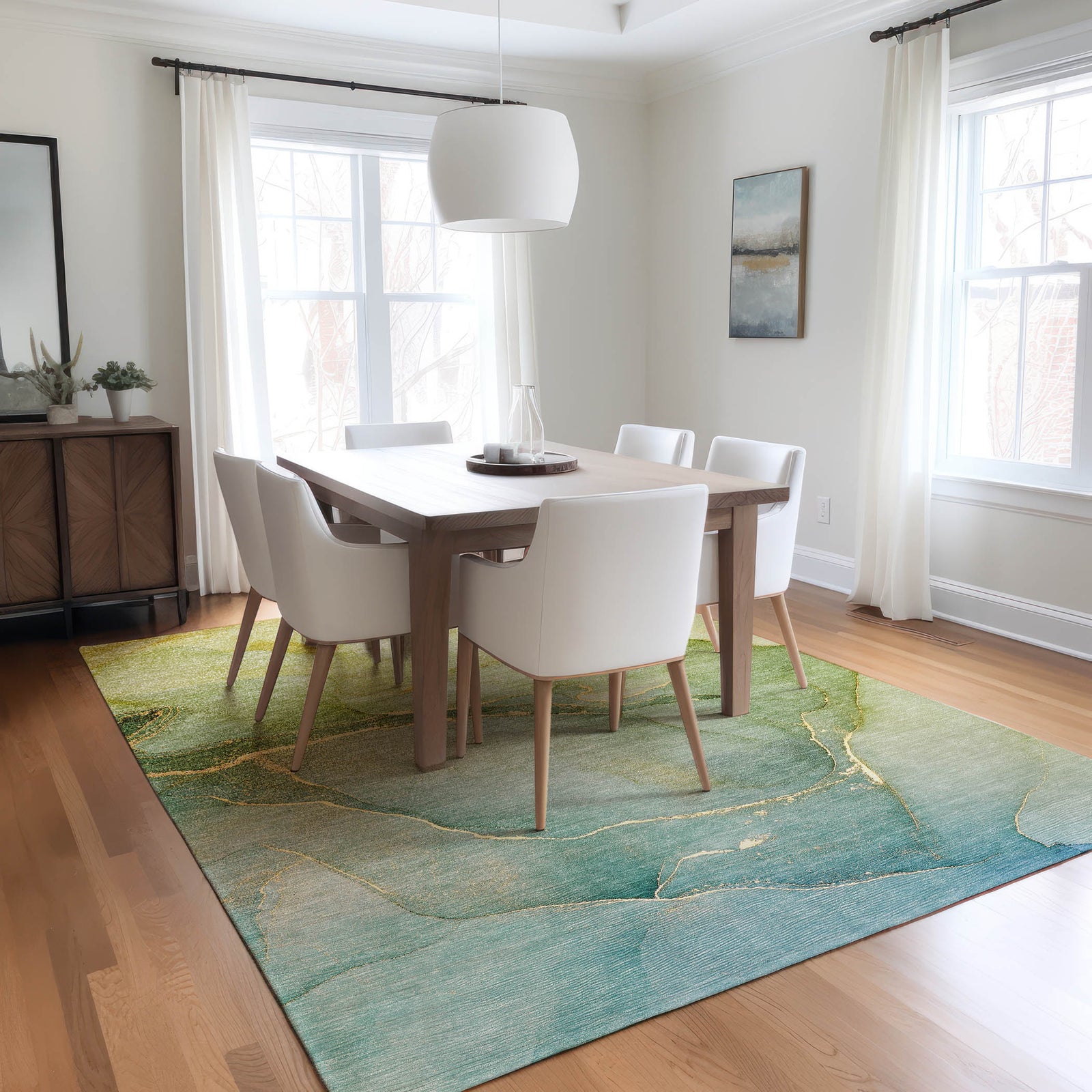 Chantille ACN508 Green Rug