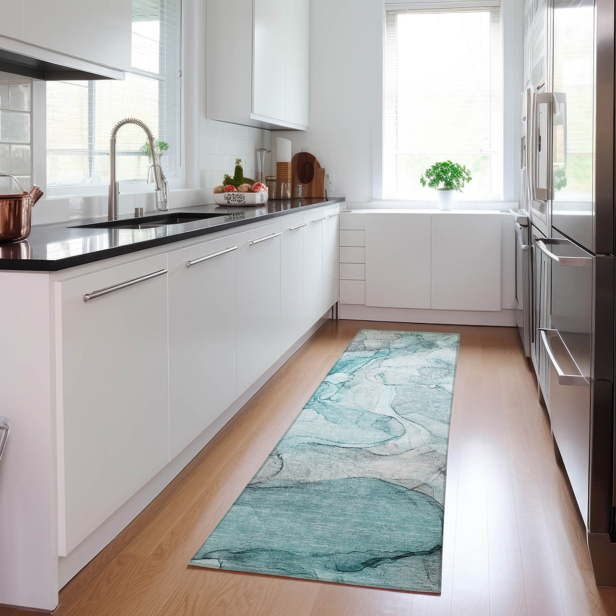 Chantille ACN512 Teal Rug