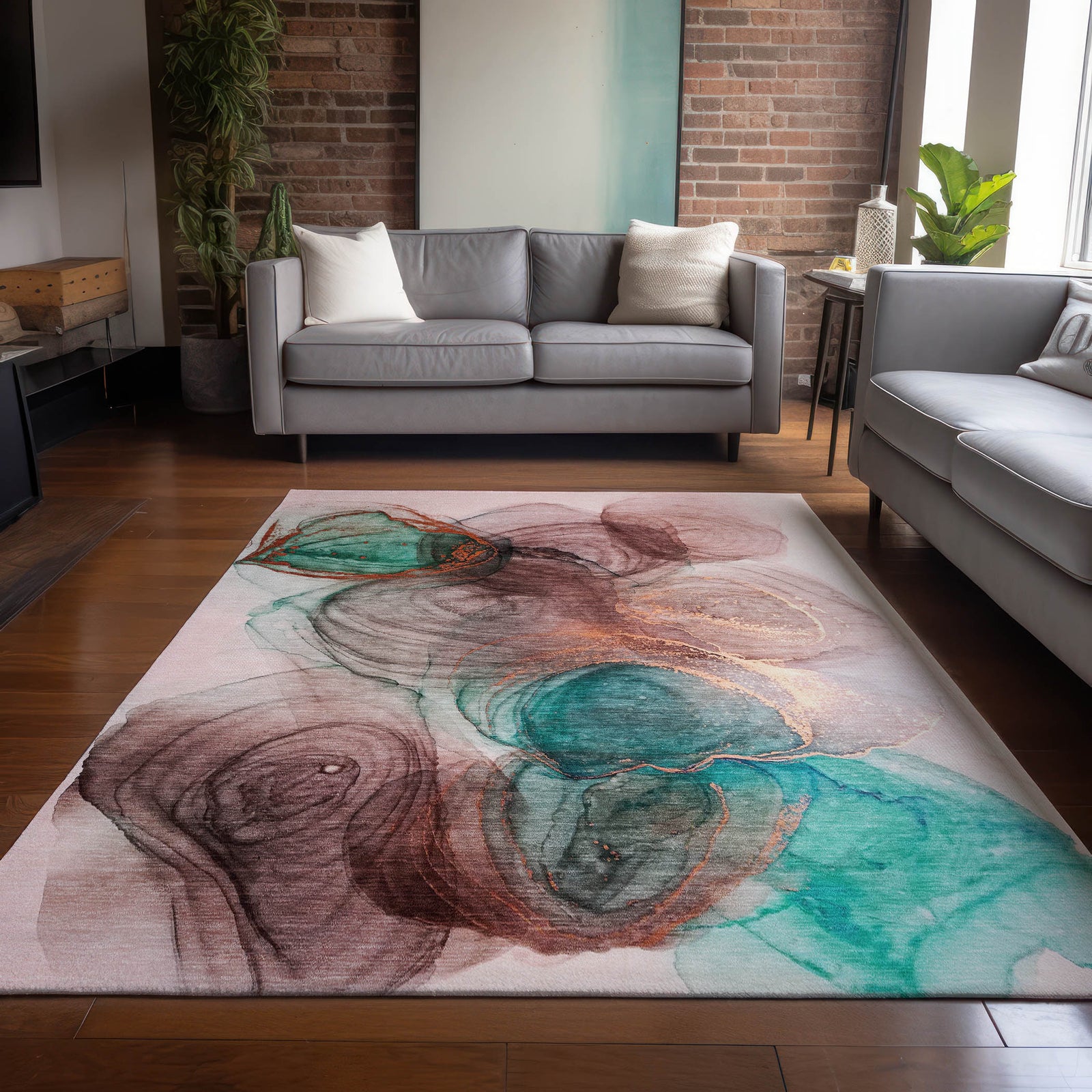 Chantille ACN513 Burgundy Rug