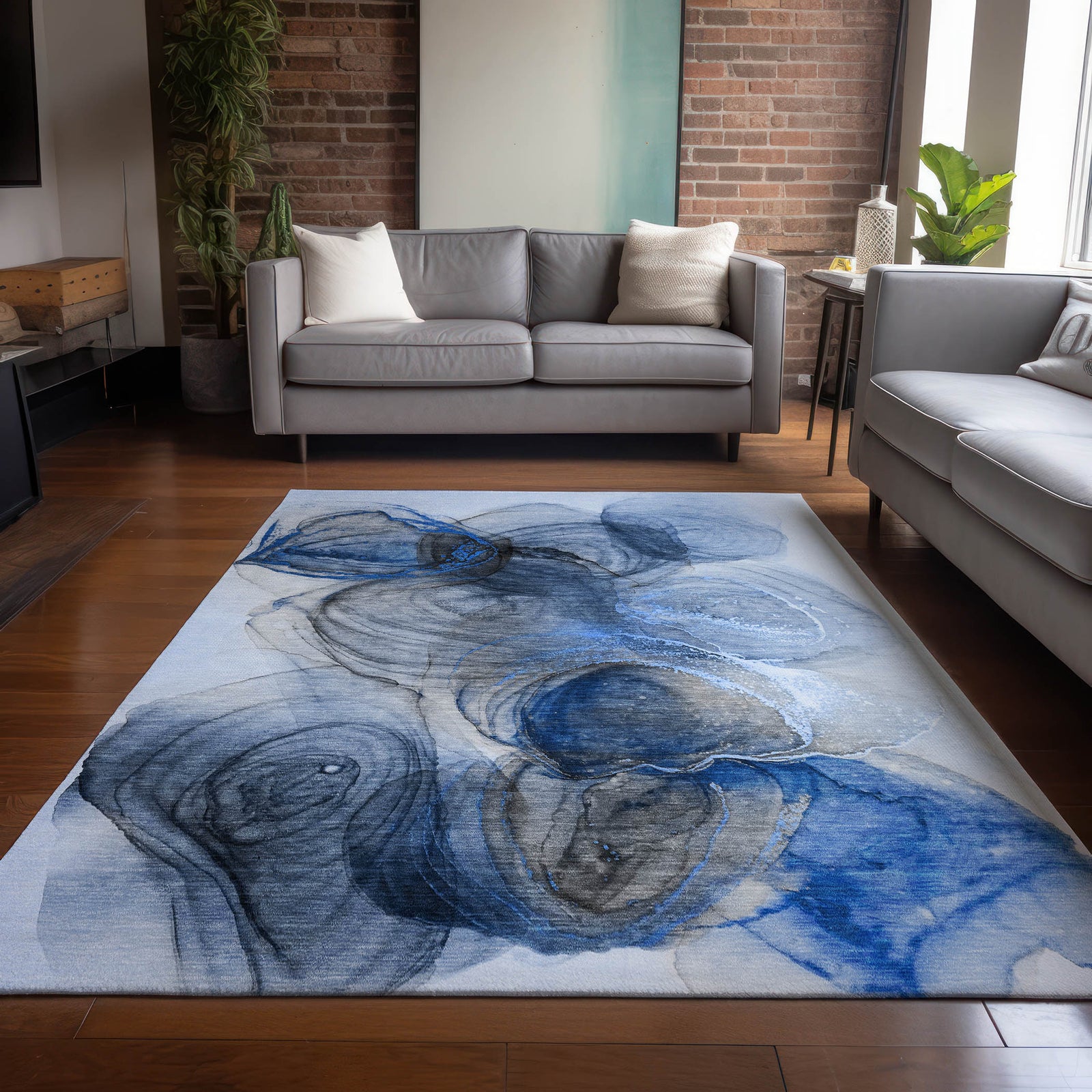 Chantille ACN513 Navy Rug