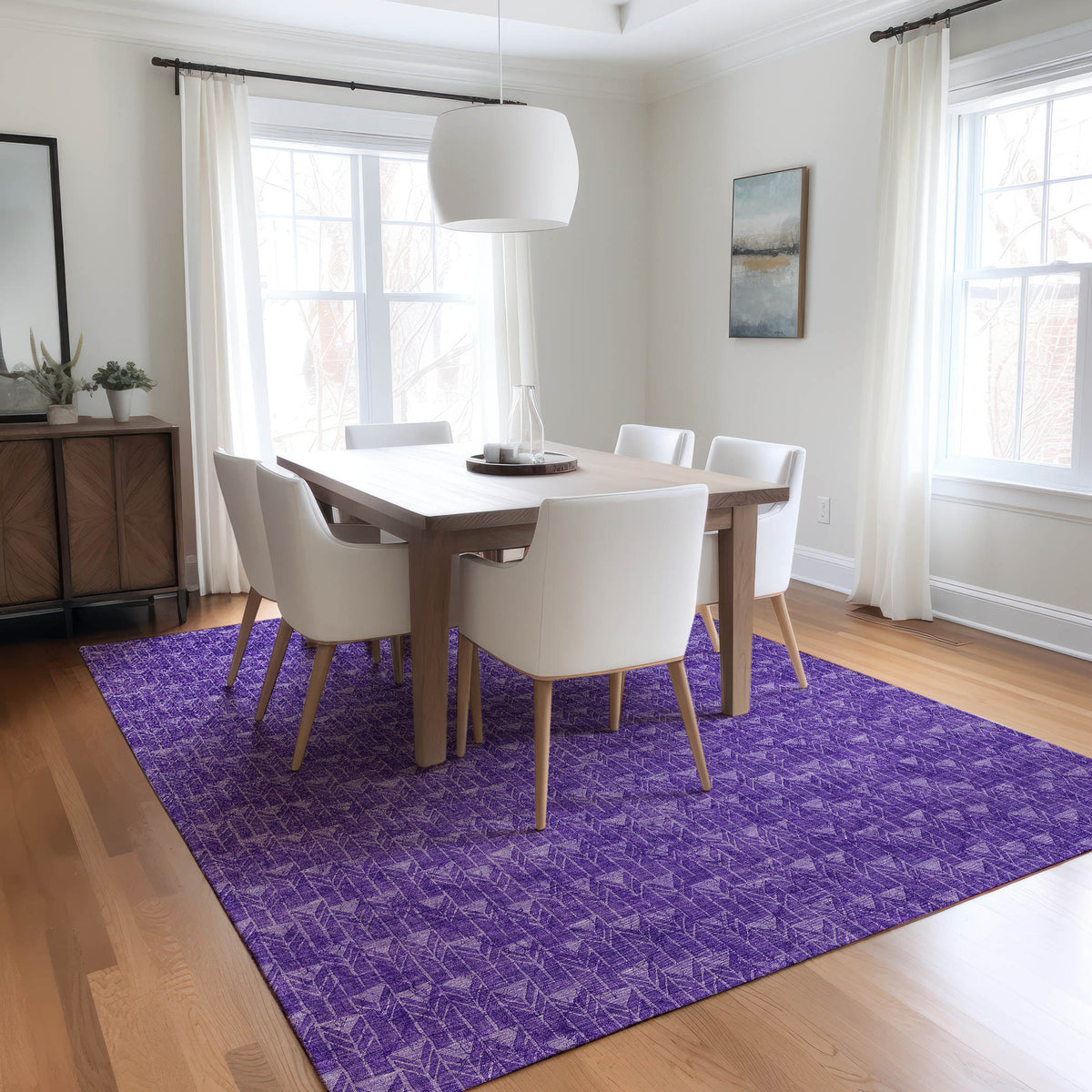 Chantille ACN514 Purple Rug