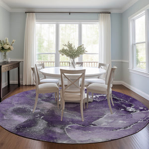 Chantille ACN518 Purple Rug