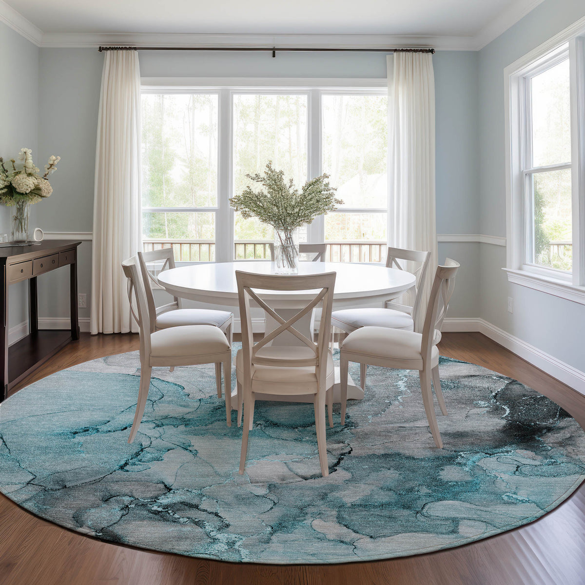Chantille ACN520 Teal Rug