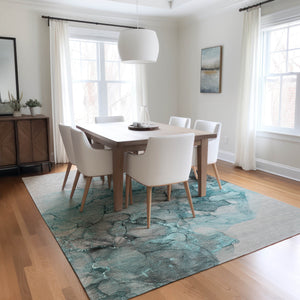 Chantille ACN520 Teal Rug
