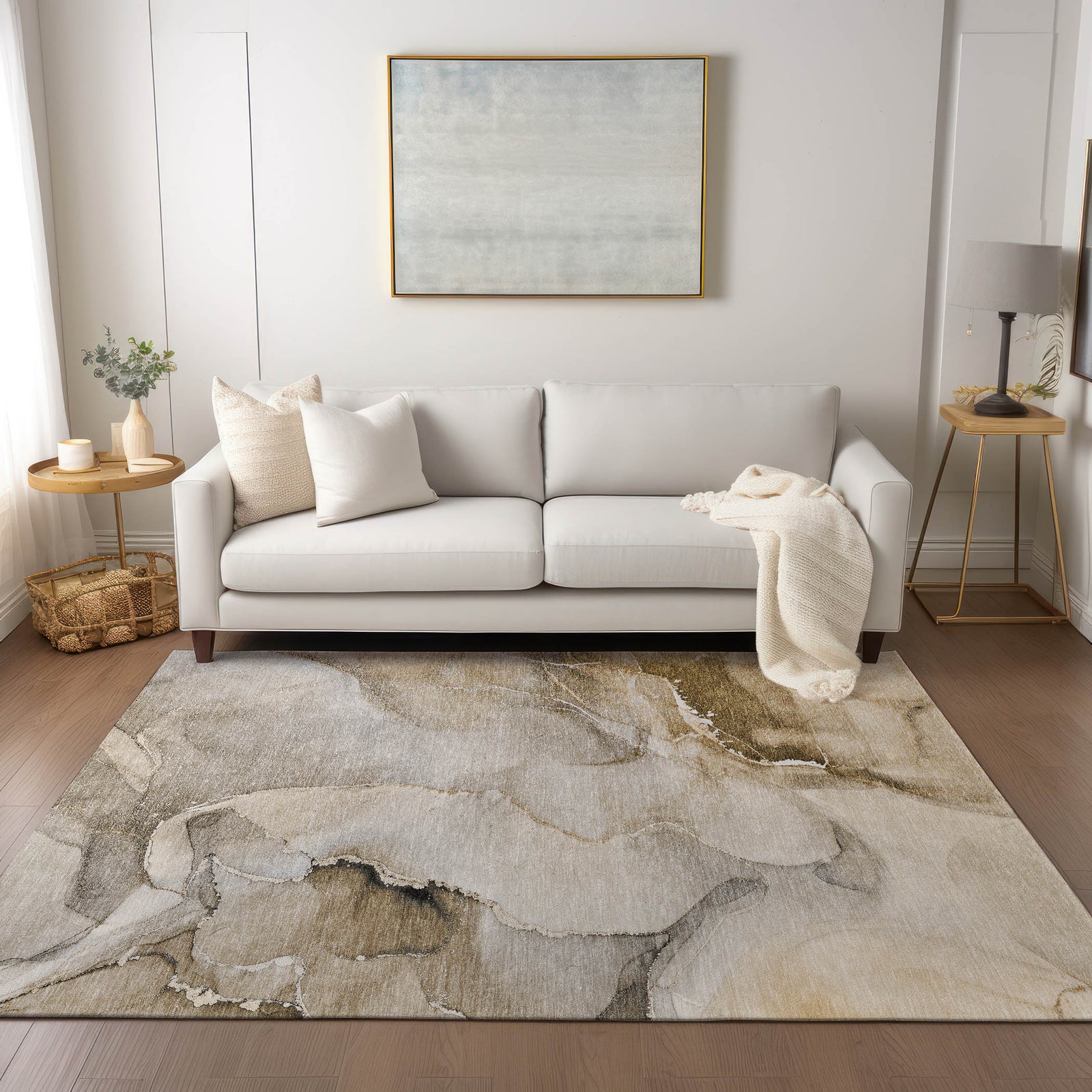 Chantille ACN521 Beige Rug