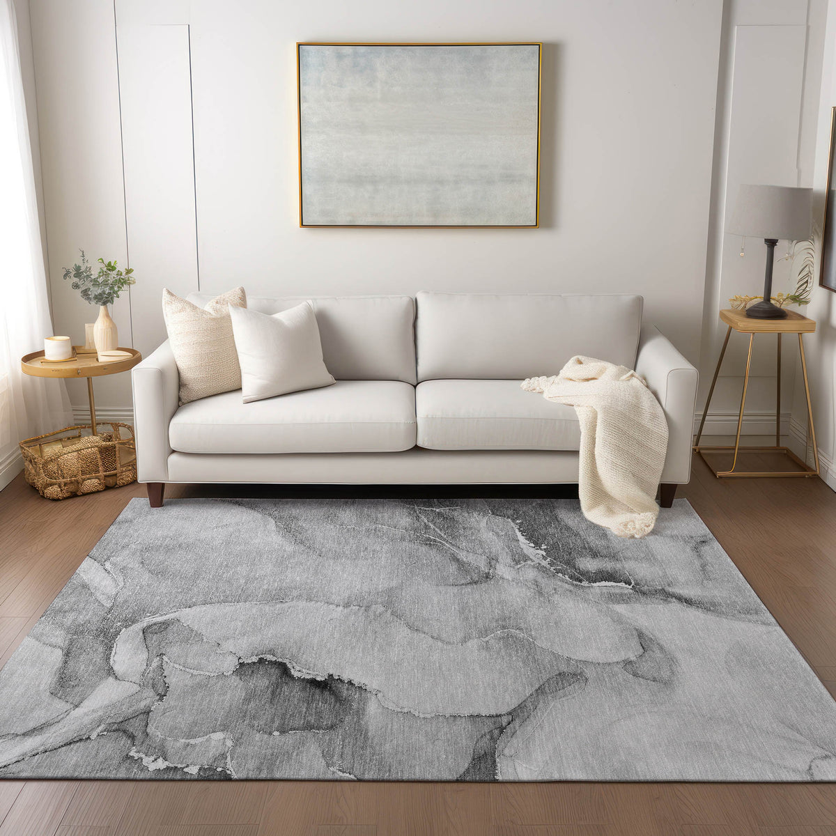 Chantille ACN521 Gray Rug
