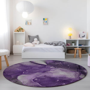 Chantille ACN522 Purple Rug