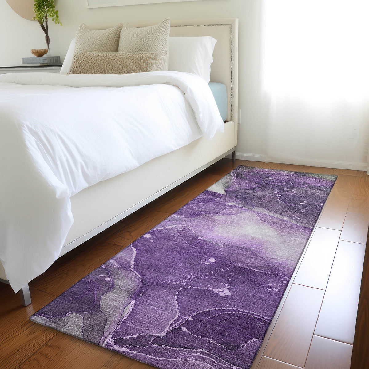 Chantille ACN522 Purple Rug