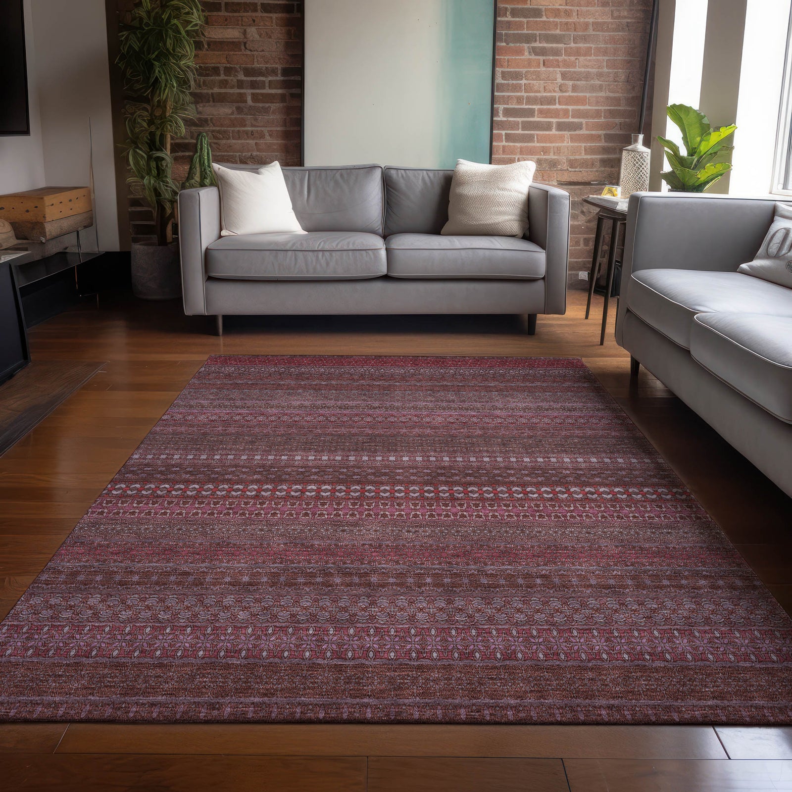 Chantille ACN527 Merlot Rug