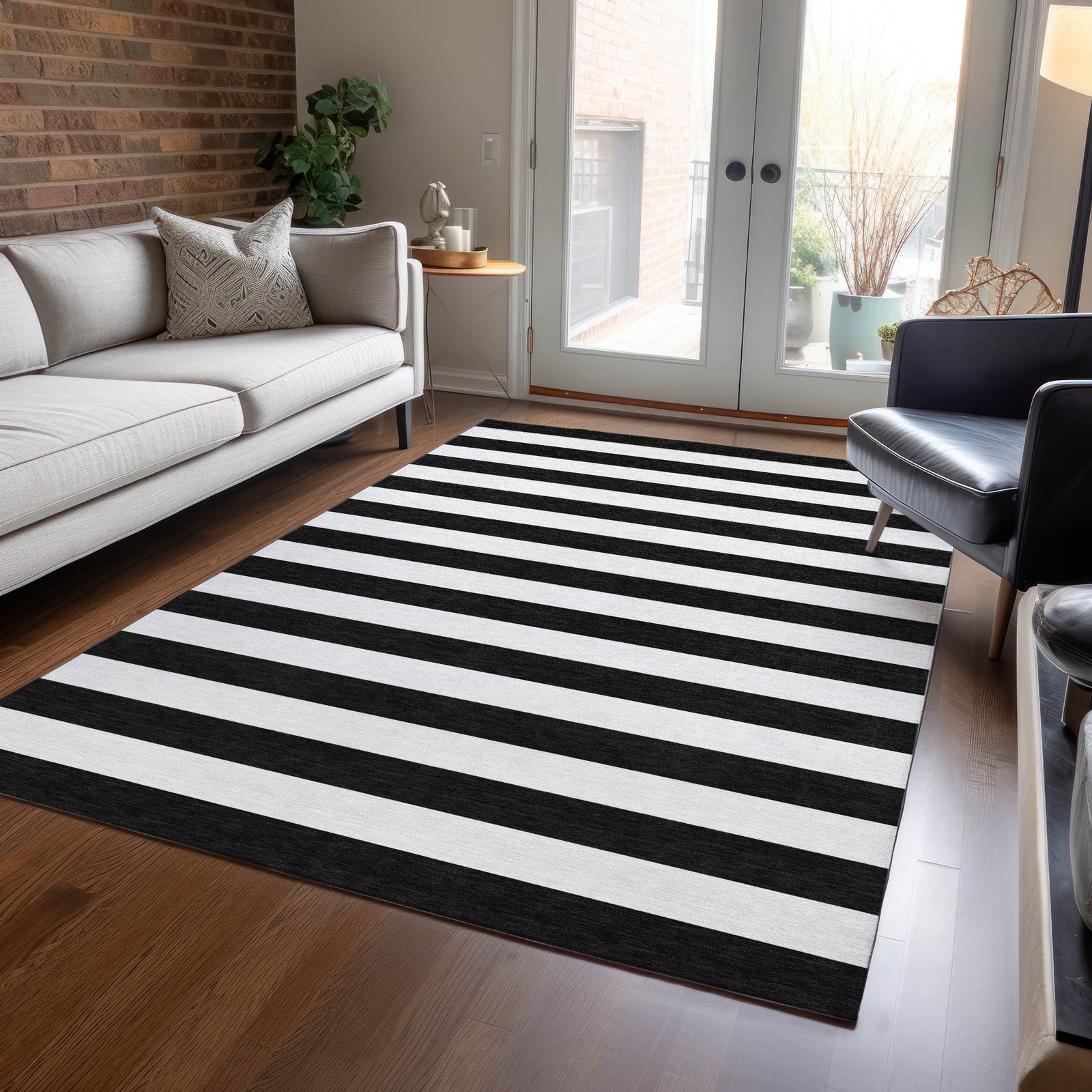 Chantille ACN528 Black Rug