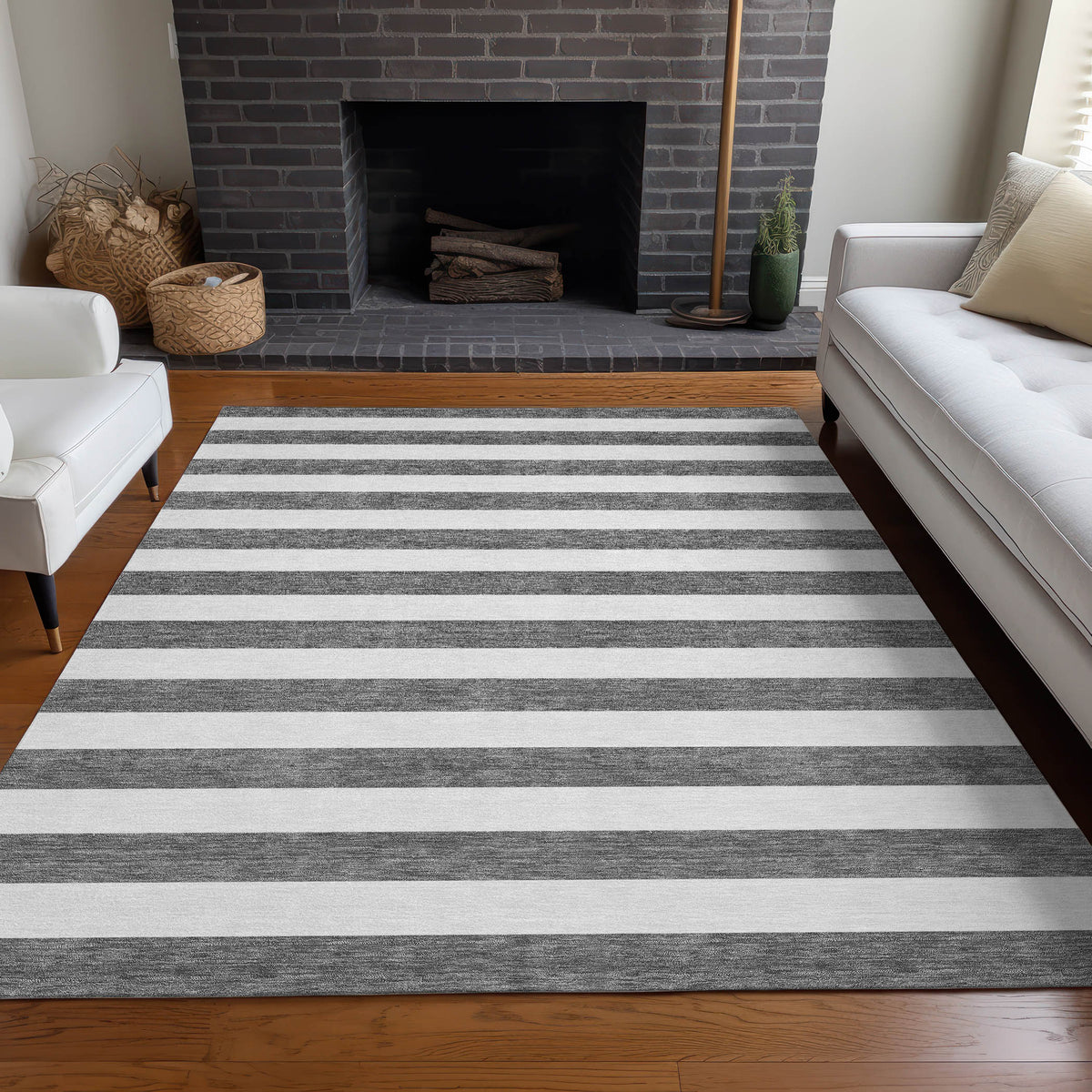 Chantille ACN528 Charcoal Rug