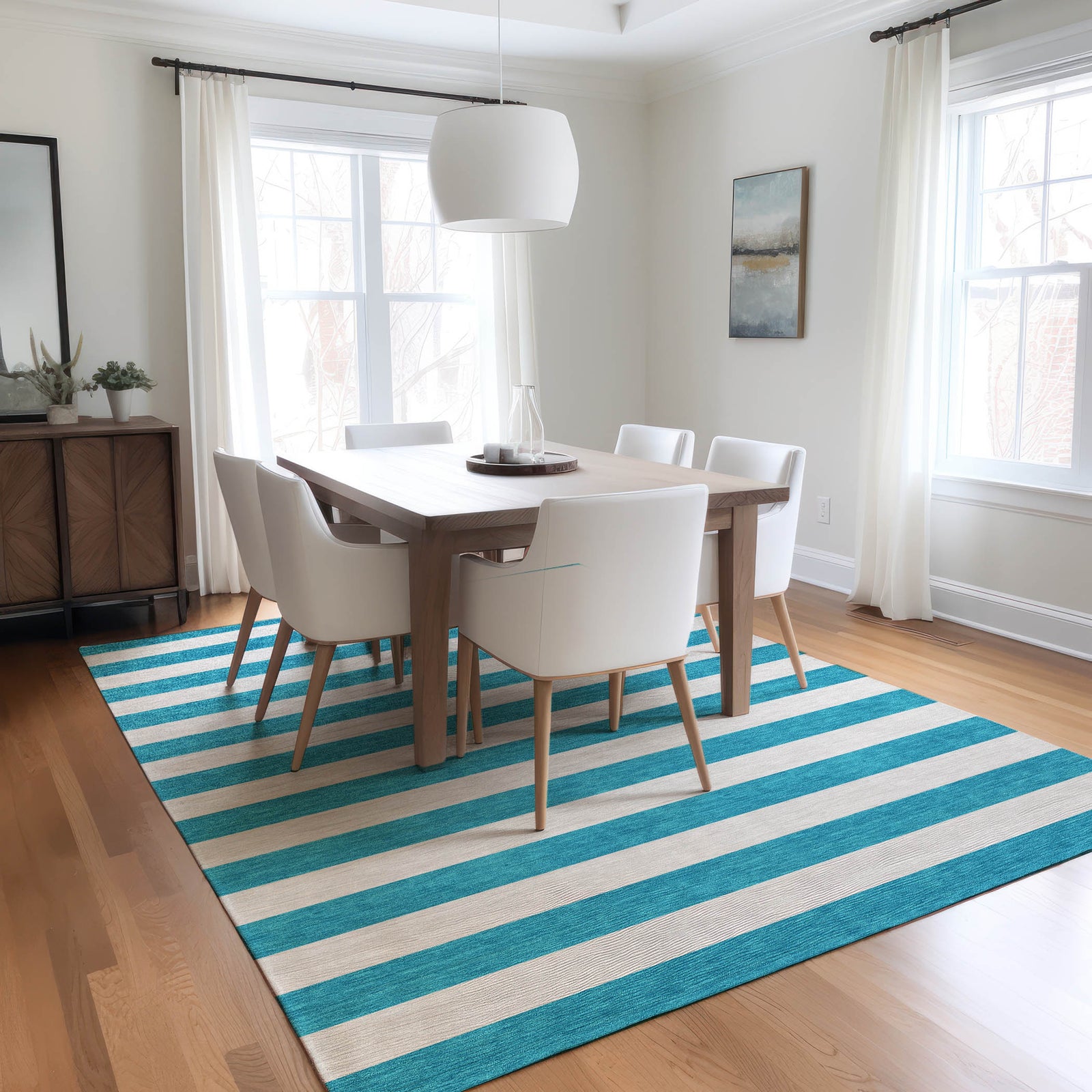Chantille ACN528 Teal Rug