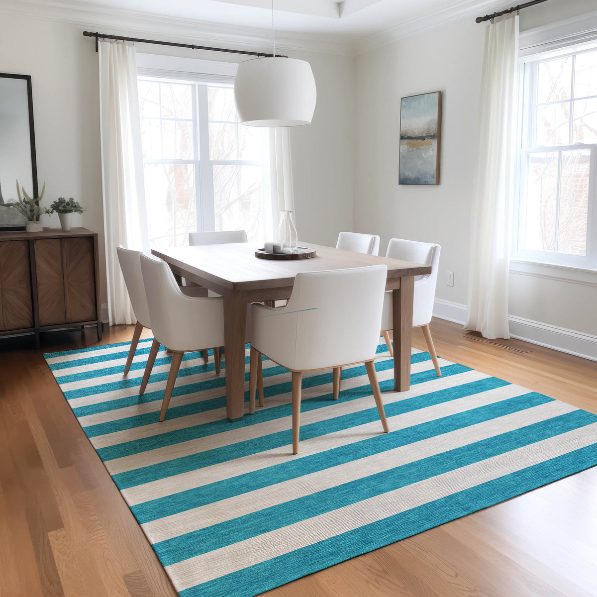 Chantille ACN528 Teal Rug