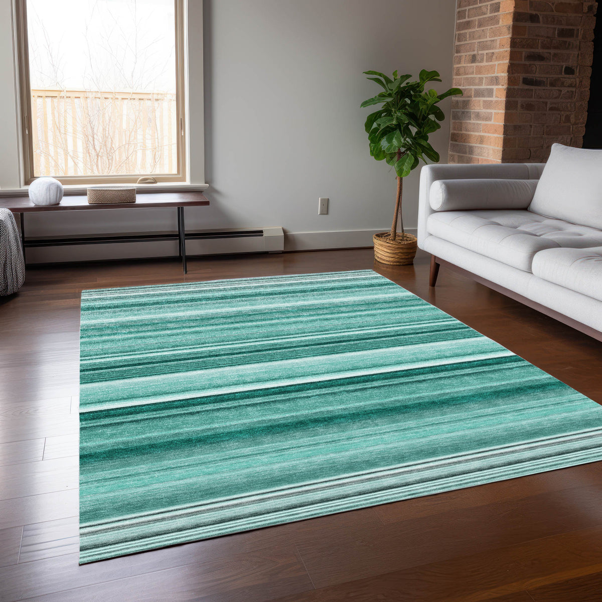 Chantille ACN529 Aqua Rug