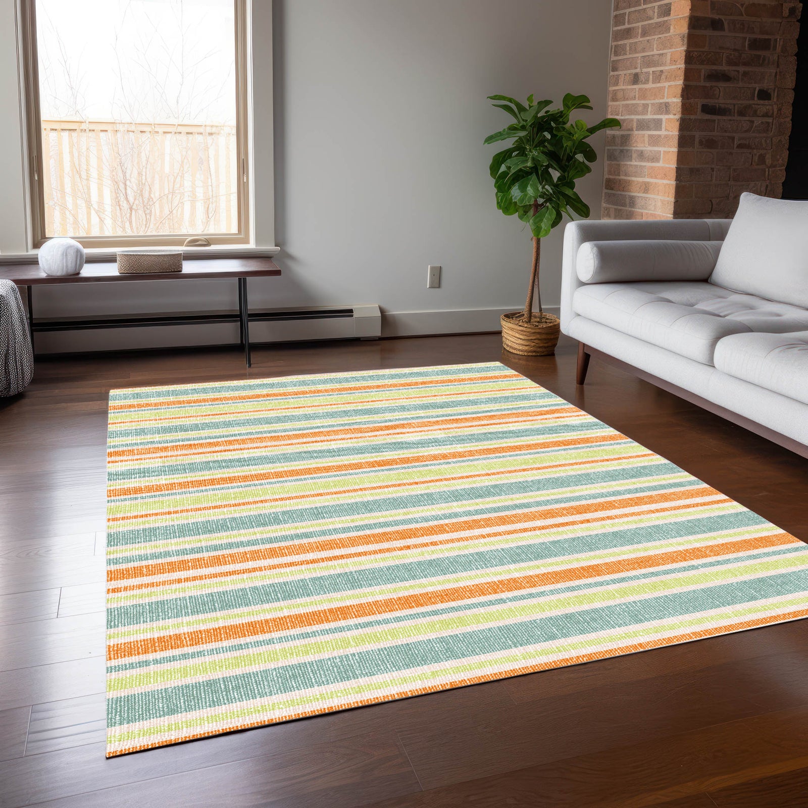 Chantille ACN531 Orange Rug