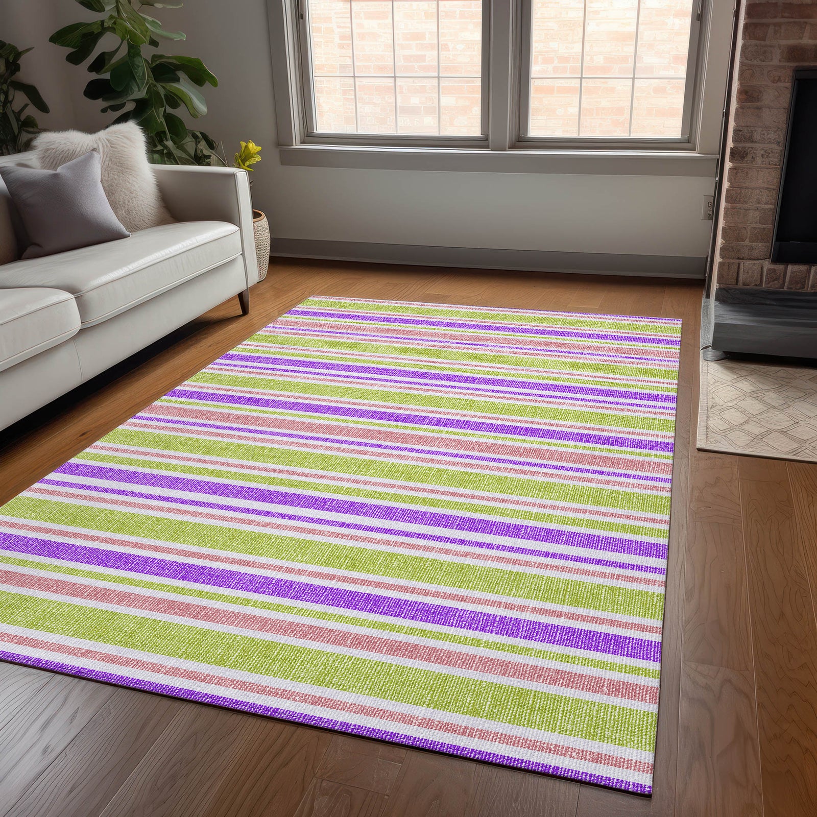 Chantille ACN531 Purple Rug