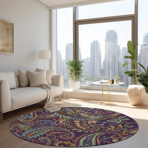 Chantille ACN533 Purple Rug
