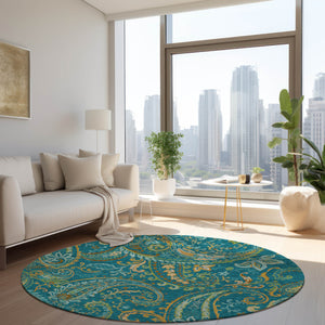 Chantille ACN533 Teal Rug